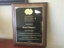 Brad OAR Life Member Award